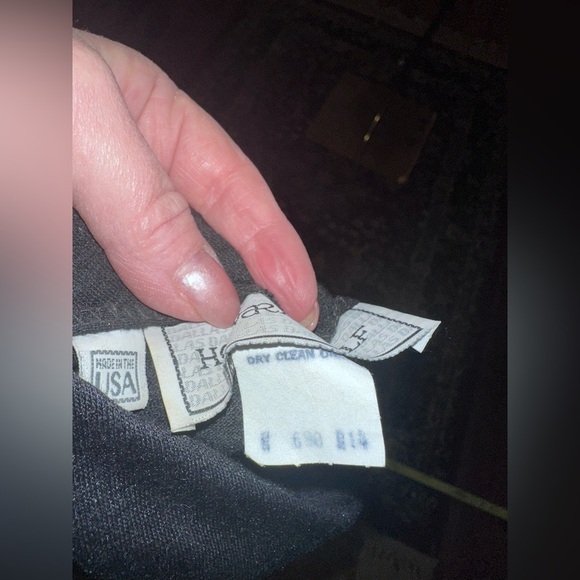 🔥Vintage Howard Wolf midi dress with shoulder pads size 14 - Picture 3 of 4